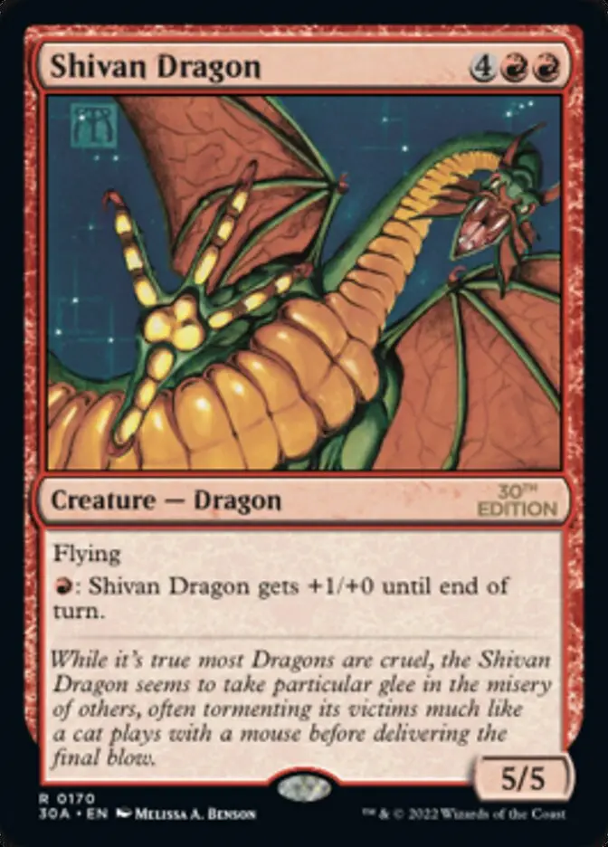 Shivan Dragon [30Th Anniversary Edition] 1