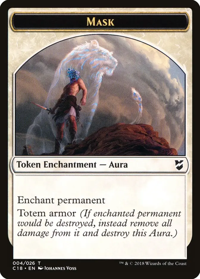 Mask Token [Commander 2018 Tokens] 1