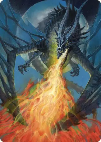 Balefire Dragon Art Card [Commander Masters Art Series] 1