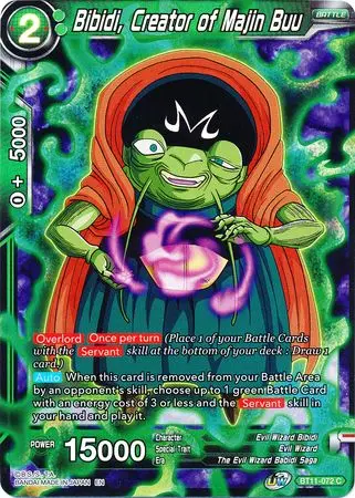 Bibidi, Creator Of Majin Buu (Bt11-072) [Vermilion Bloodline 2Nd Edition] 1
