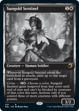 Sungold Sentinel [Innistrad: Double Feature] 1