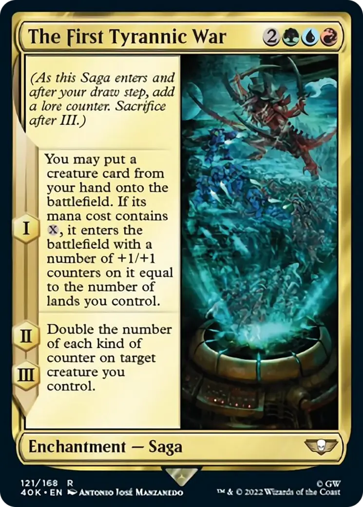 The First Tyrannic War (Surge Foil) [Warhammer 40,000] 1