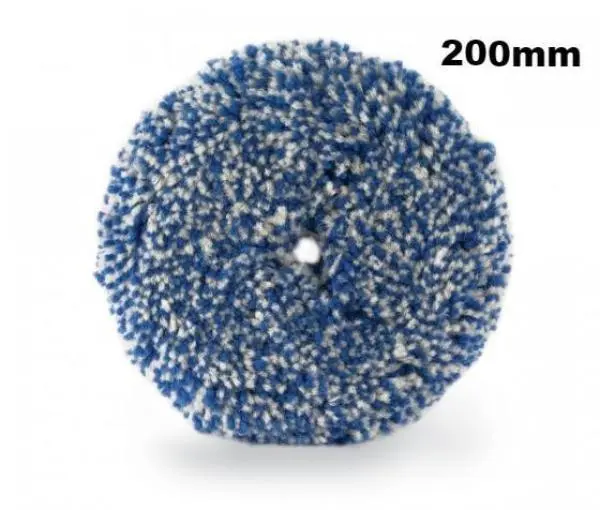 Rupes Rotary Natural Wool Polishing Coarse Wool Pad 200Mm 1