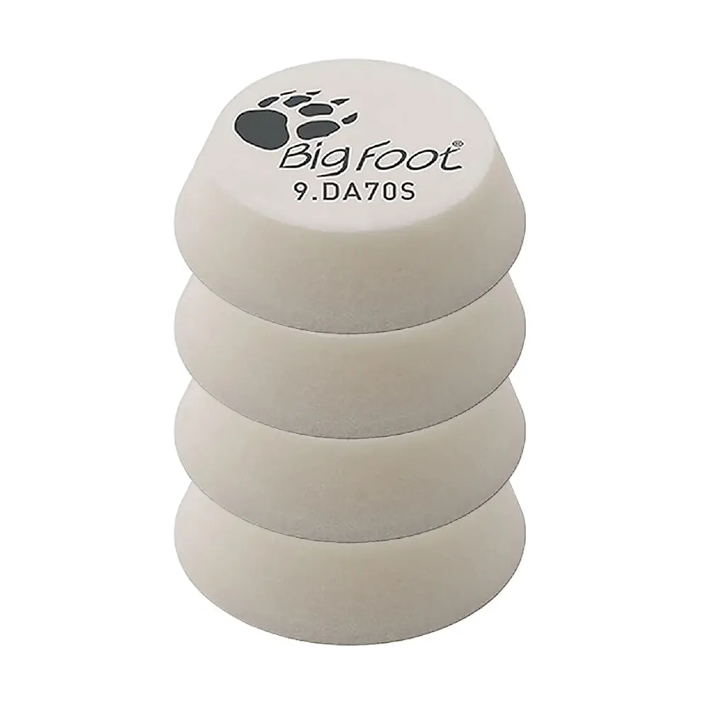 Rupes Bigfoot 50/70Mm Nano Ibrid White Ultra Fine Polishing Pad 9.Bf70s X 4 Pack 1