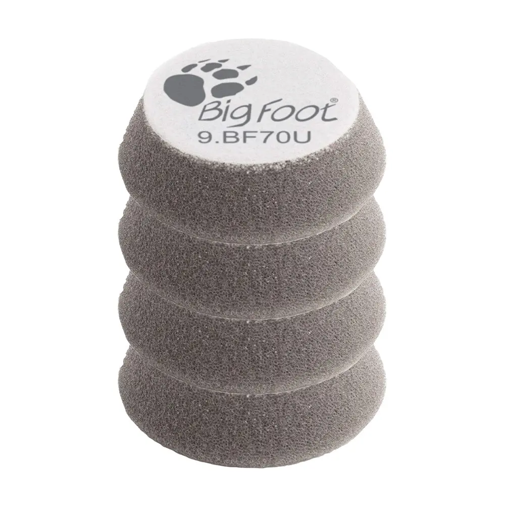 Rupes Bigfoot 50/70Mm Nano Ibrid Grey Uhs Polishing Pad 9.Bf70u X 4 Pack 1