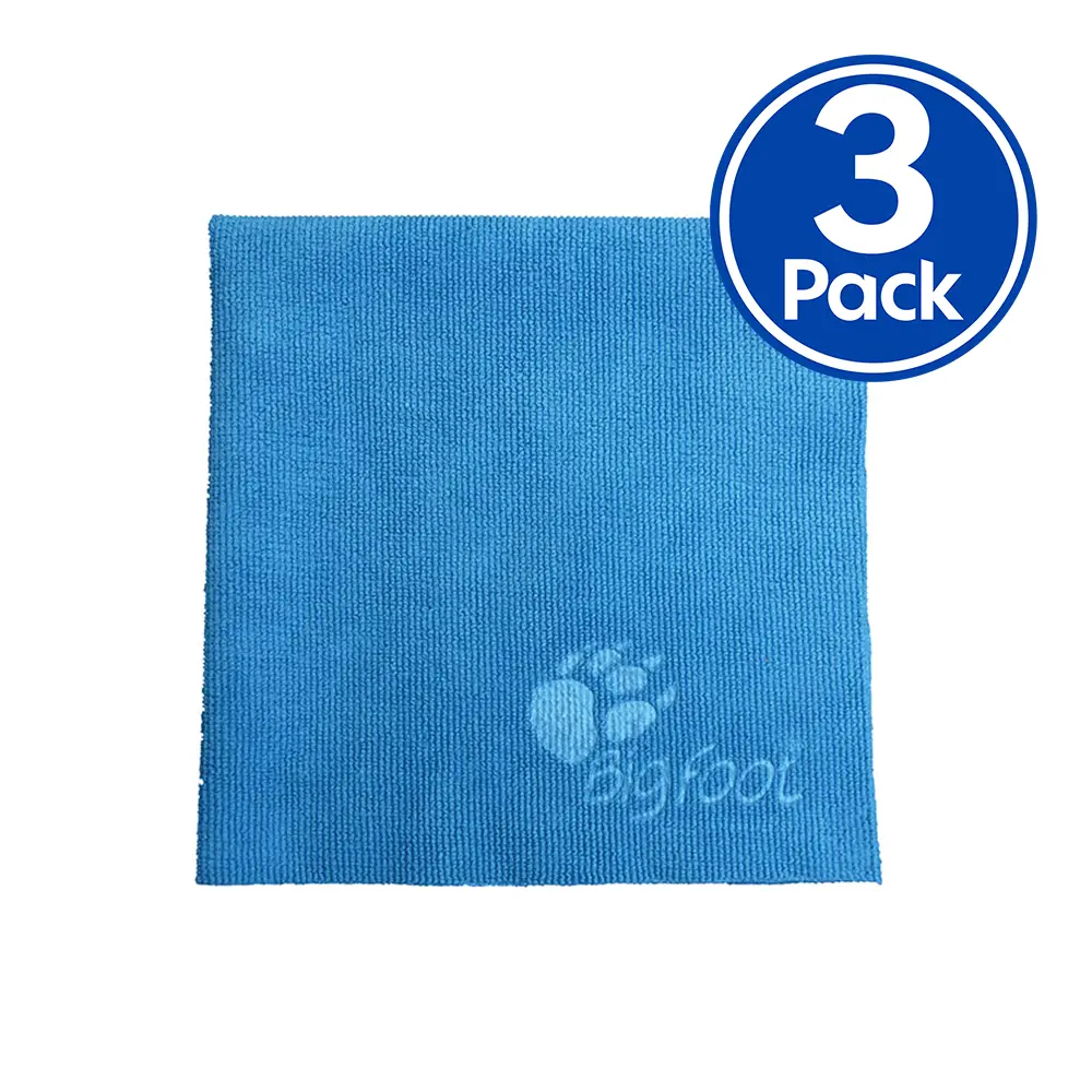 Rupes Premium D-A System Polishing Microfibre Towel Blue X 3 Pack 9.Bf9050 1