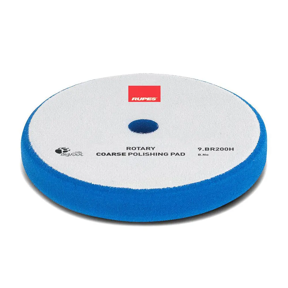 Rupes Bigfoot 175/180Mm Blue Rotary Coarse Polishing Pad 9.Br200h 1