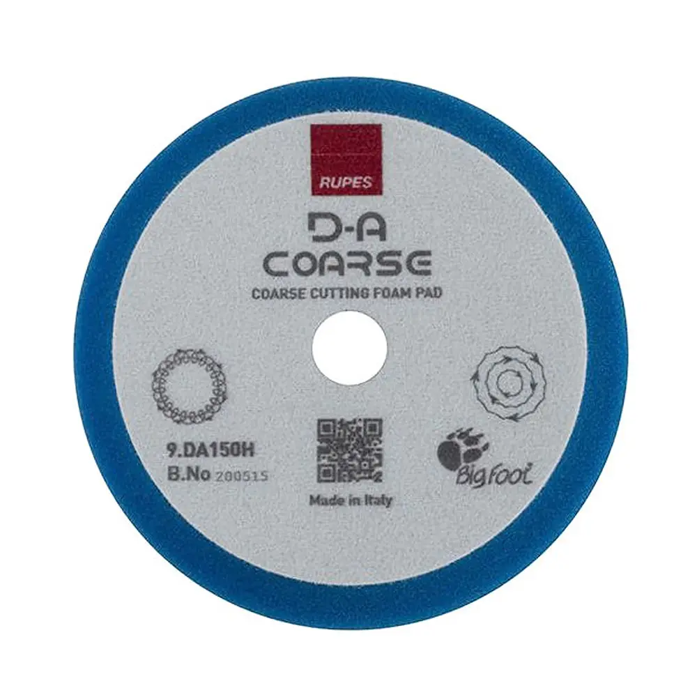Rupes Bigfoot 130/150Mm Coarse Blue Foam Cutting Pad 9.Da150h 1