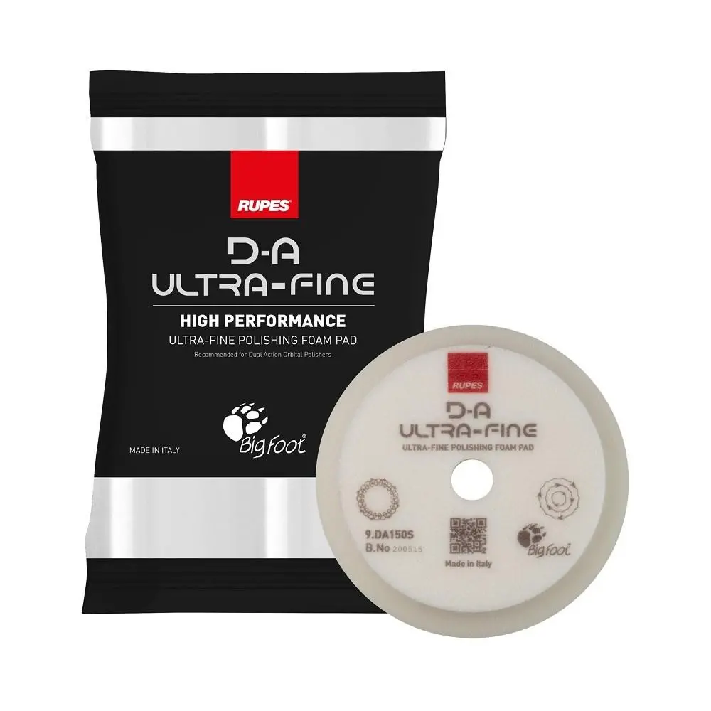 Rupes High Performance Ultra Fine Foam Pad – D-A Ultra Fine 180Mm 9.Bf180s 1