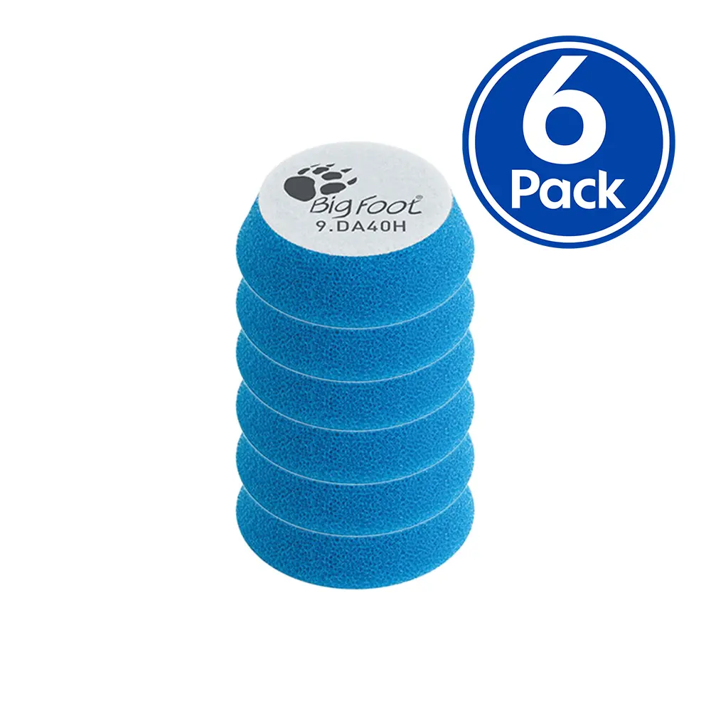 Rupes Bigfoot 30/40Mm Coarse Blue Foam Polishing Pad 9.Da40h X 6 Pack 1