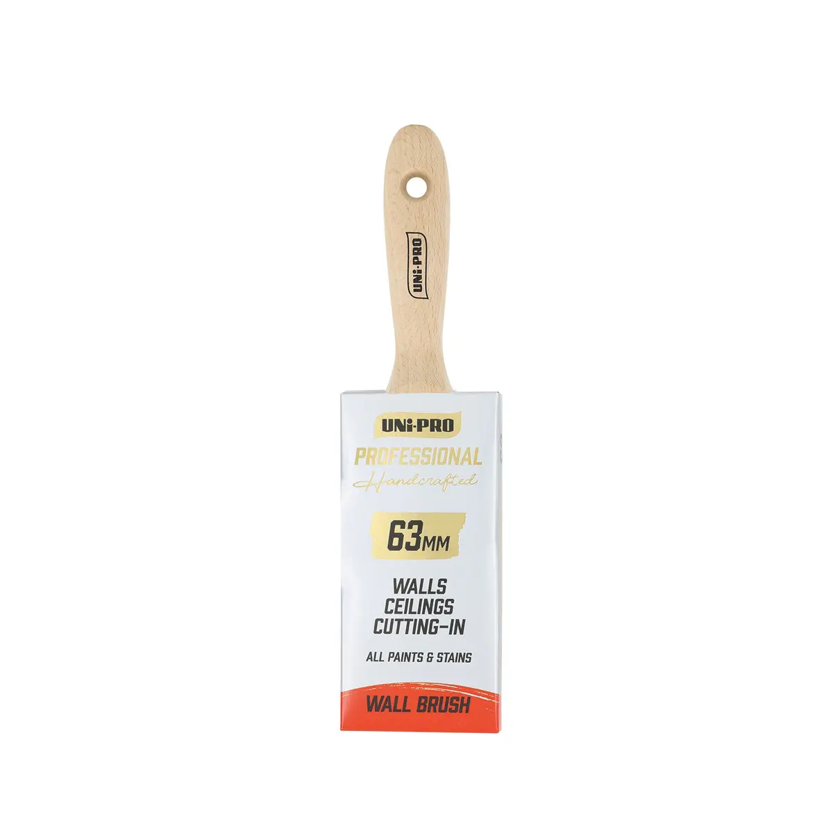Uni-Pro Professional Wall Brush 63Mm Interior Exterior Painting Tool 1