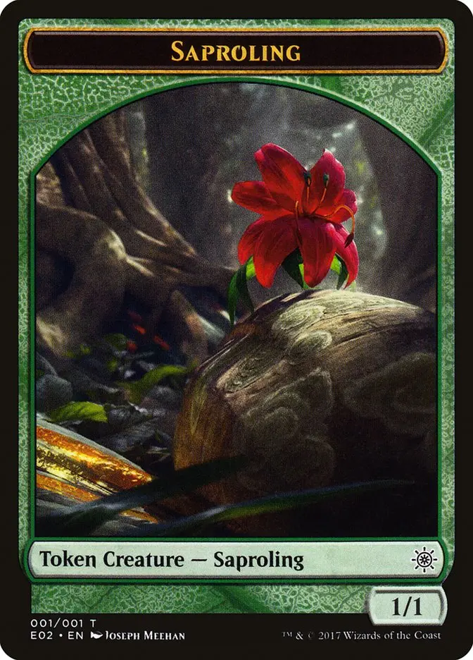 Saproling Token [Explorers Of Ixalan] 1