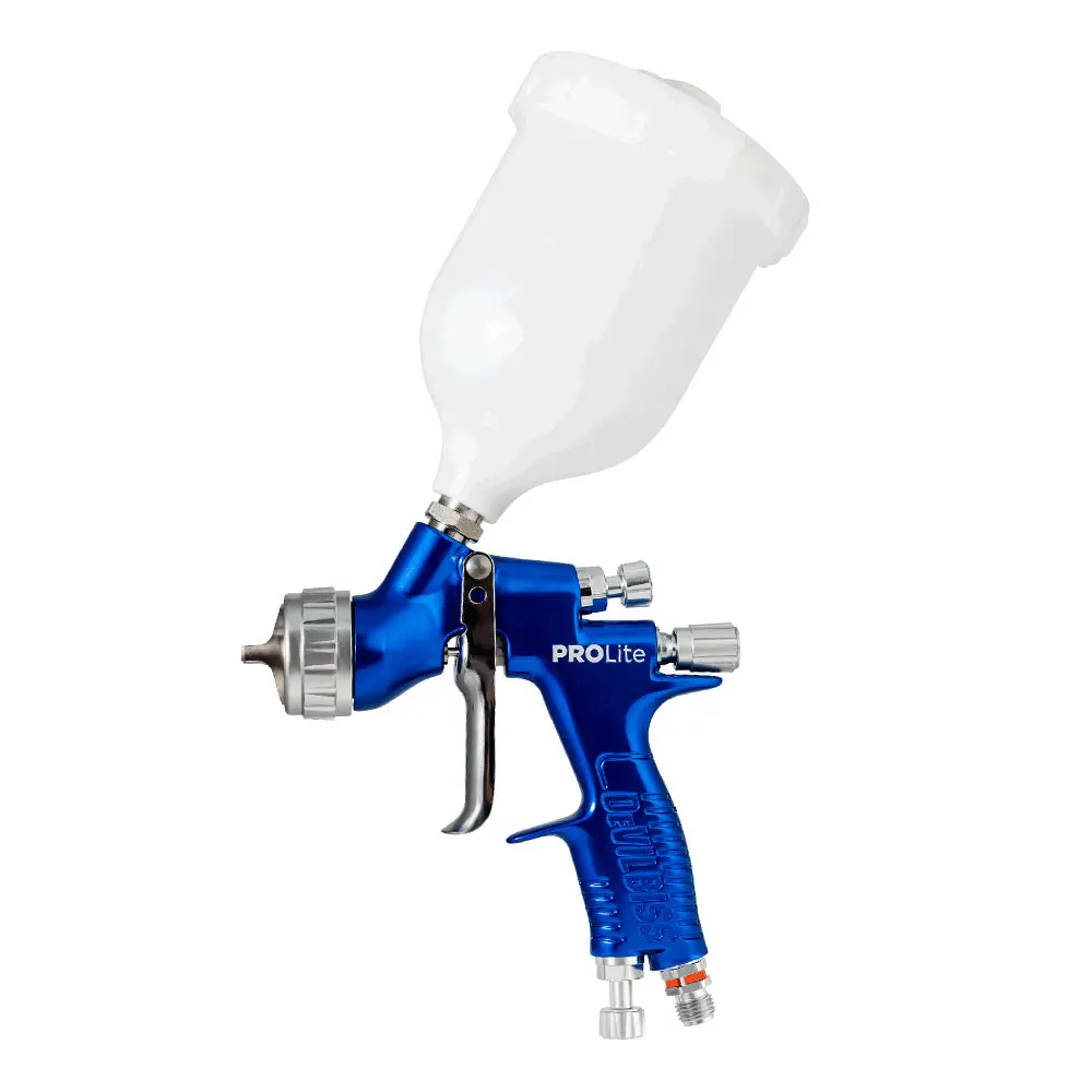 Devilbiss Pro Lite 1.2Mm Fluid Tip Te25 Air Cap Gravity Spray Gun 2