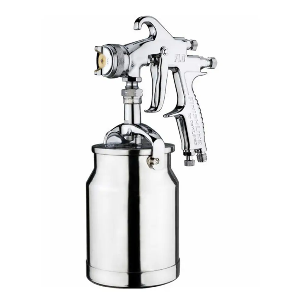 Devilbiss Flg Suction Spray Gun & 1L Pot 1.8Mm 5 Aircap General Purpose 1