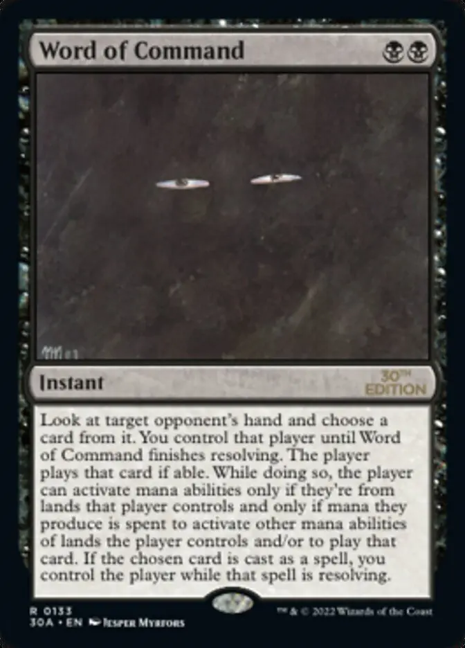Word Of Command [30Th Anniversary Edition] 1