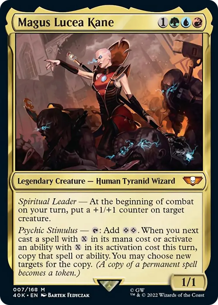 Magus Lucea Kane (Surge Foil) [Warhammer 40,000] 1