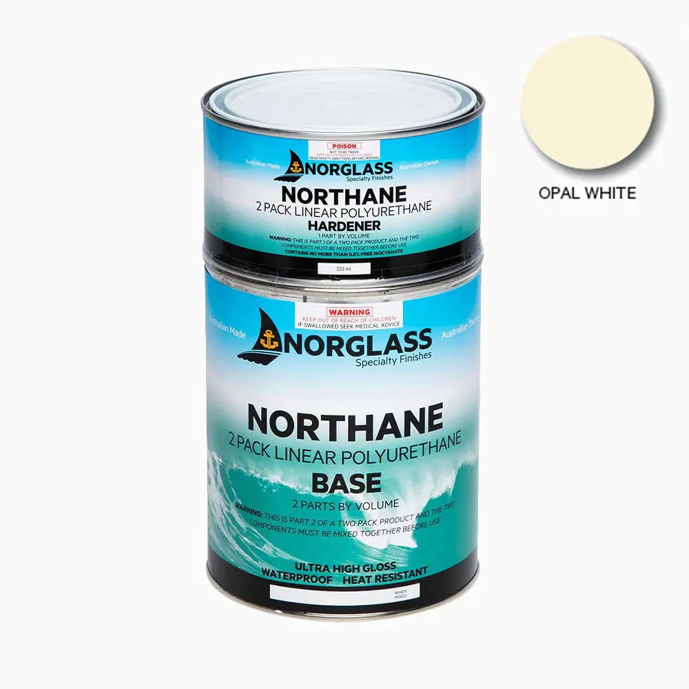 Norglass Northane Marine 2 Pack Linear Polyurethane 500Ml Opal White 1