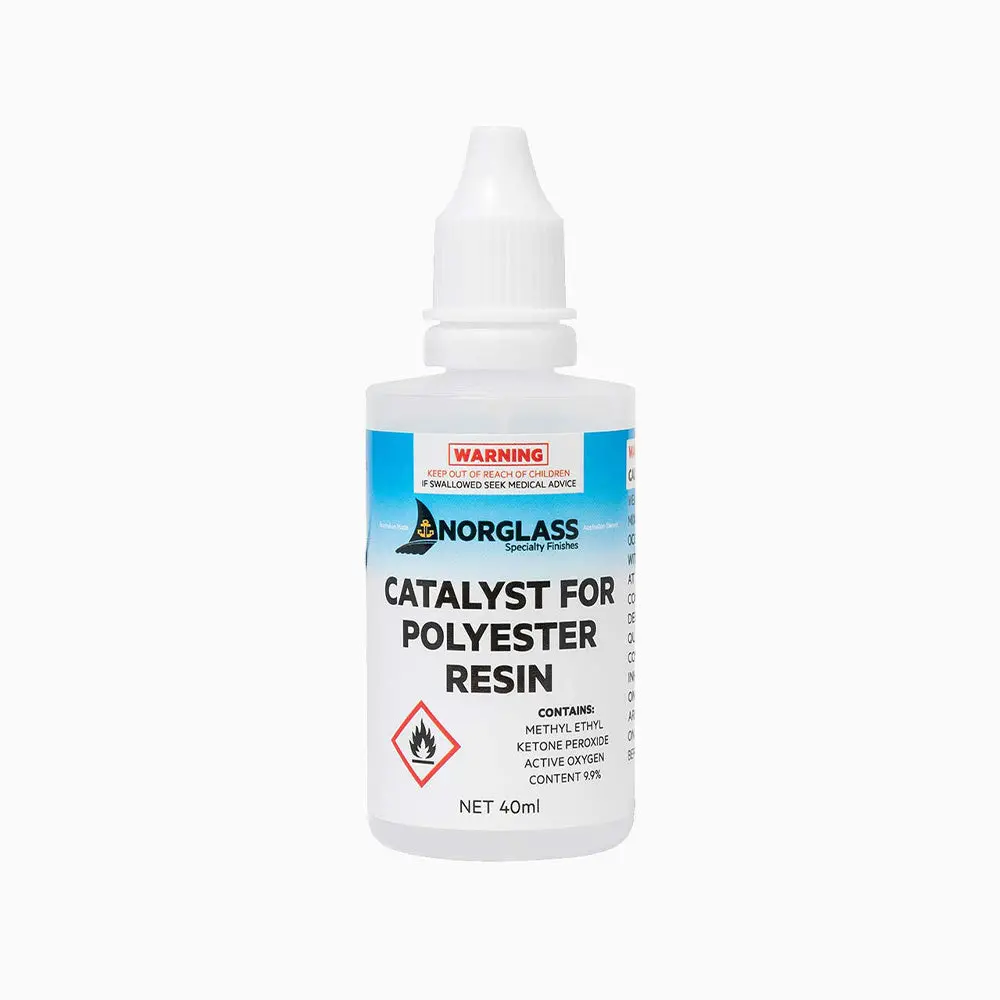 Norglass Fiberglass Polyester Resin Catalyst Hardener 40Ml 1