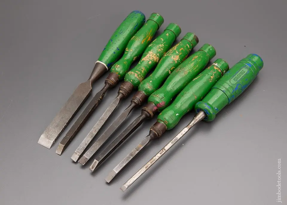 Working Set Of 7 Chisels - 94810 1