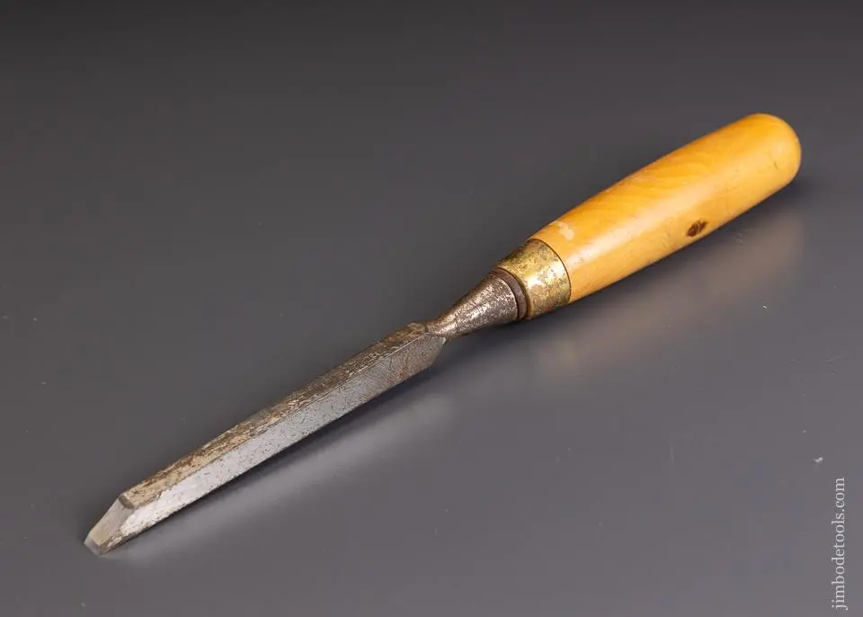 5/16 X 11 Inch Boxwood Handled Mortise Chisel R. Sorby - 94826 1