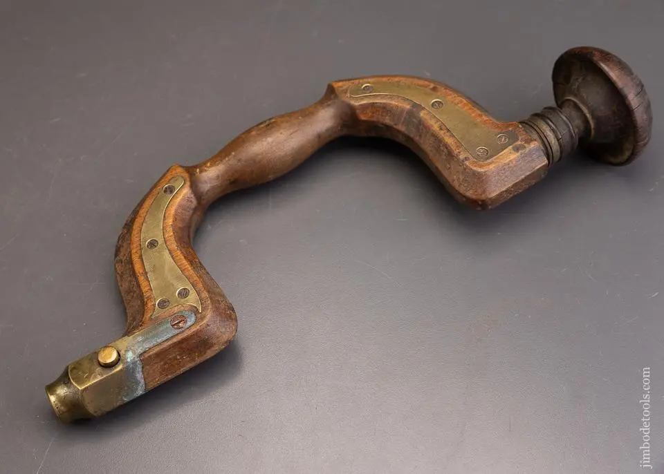 Henry Brown Patented Plated Sheffield Brace - 94920 1