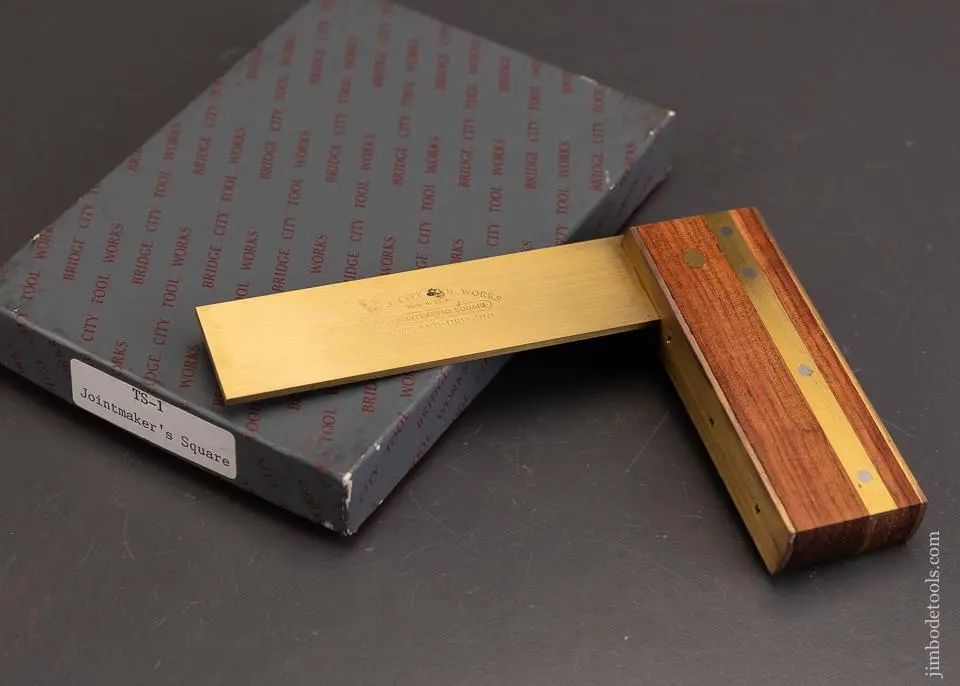 Bridge City Tool Works Joint Maker’S Try Square Mint In Box - 95020 1