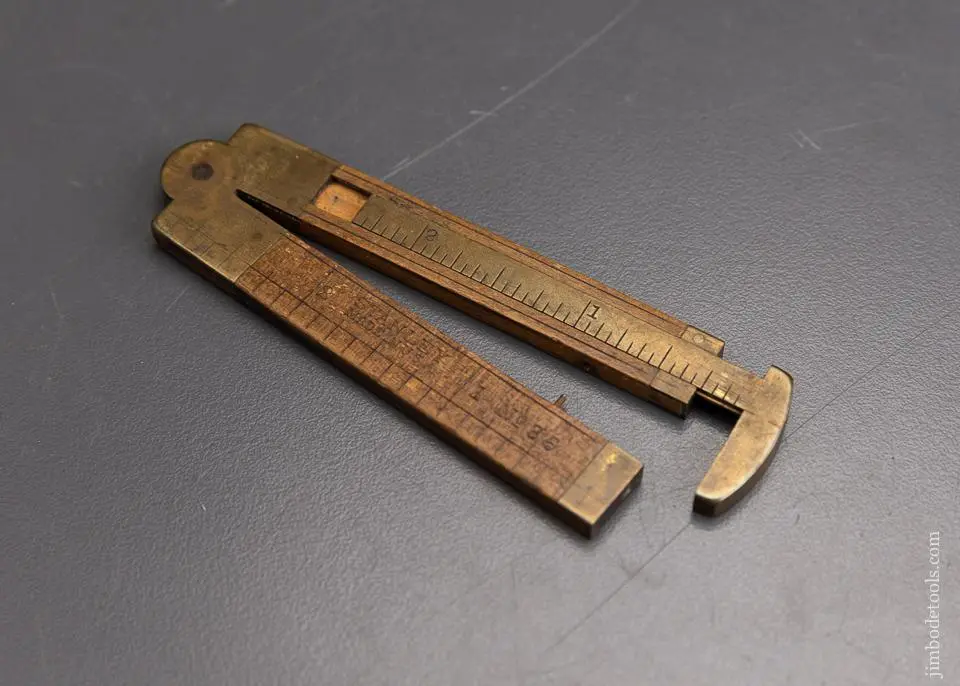 Stanley No. 36 Caliper Rule 6 Inch Good+ - 95736 1