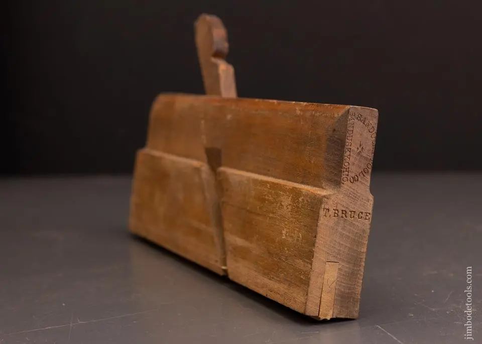 Extra Fine 3/16 Center Bead Moulding Plane By Sandusky Tool Co. - 95801 1