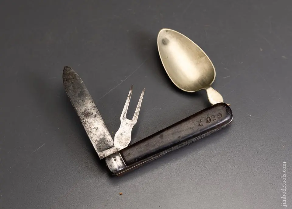 Early Hobo Knife With Rosewood Scales - 95925 1
