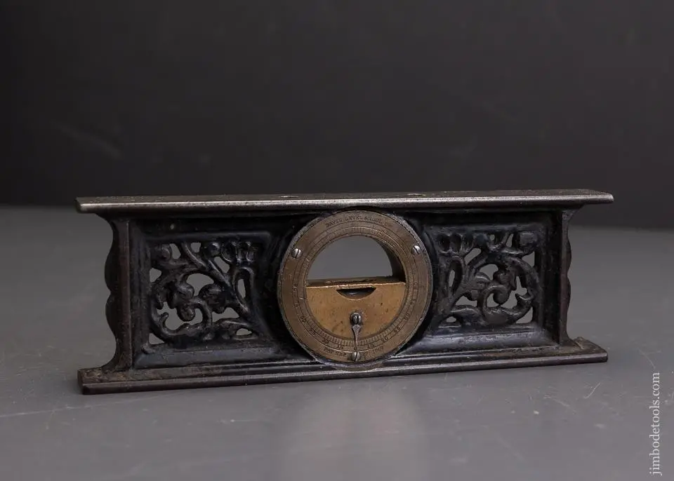 Fine 7 Inch Davis Ornate Inclinometer Level - 95963 1