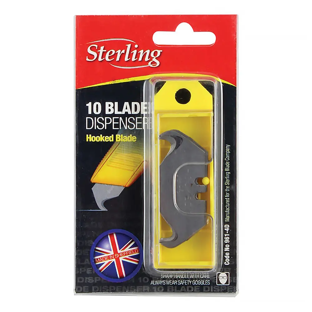 Sterling Heavy Duty Hooked Blade Dispenser Refill X 10 Pack 1