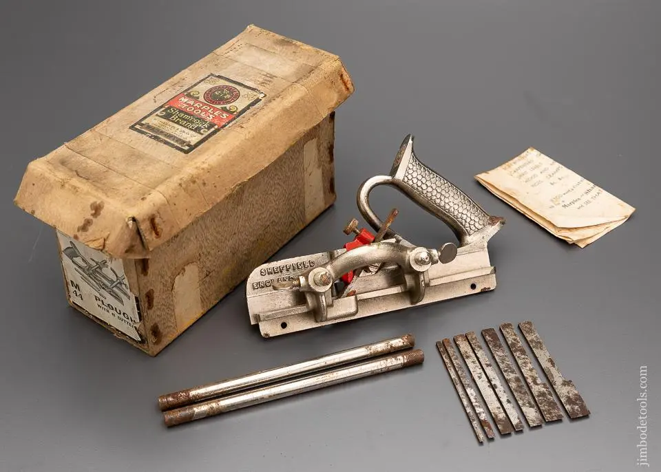 100 Complete Marples No. M44 Plow Plane - 96119 1