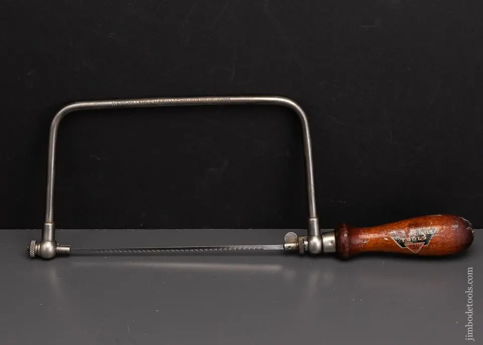 Rare Millers Falls No. 42 Coping Saw Fine With Decal - 96126 1