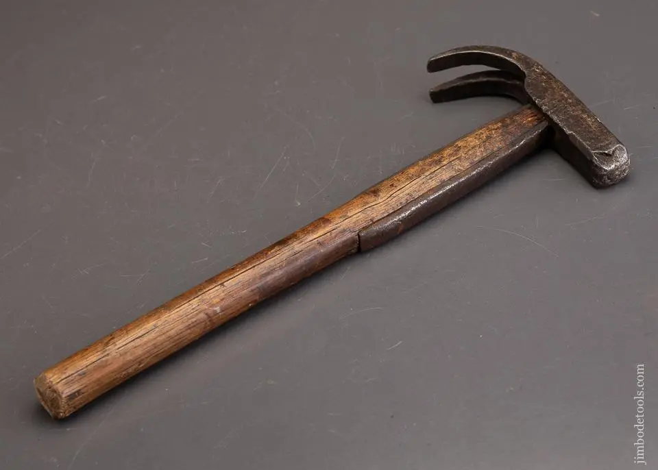 Ancient Hand-Forged Strapped Claw Hammer - 96177 1