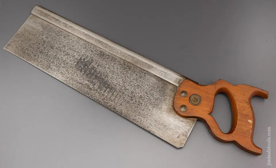 Scary Sharp Disston 16 Inch Tenon Saw - 96222 1