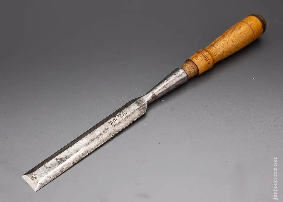 Fine Buck Bros. 1 X 14 Inch Socket Firmer Chisel - 96250 1