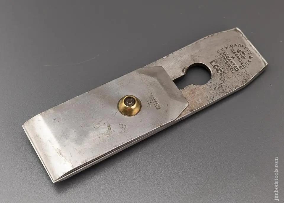 Thick, Heavy Parallel Plane Iron For Infill Planes Marples - 96324 1