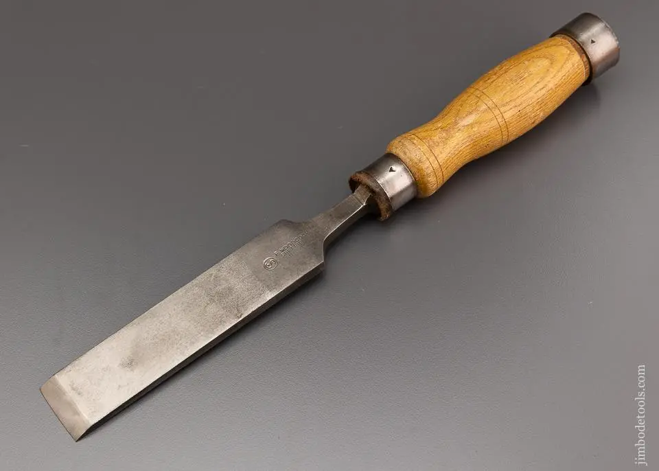 1 1/4” Mortise Chisel By F. Woodcock 12 3/4” Long - 96333 1