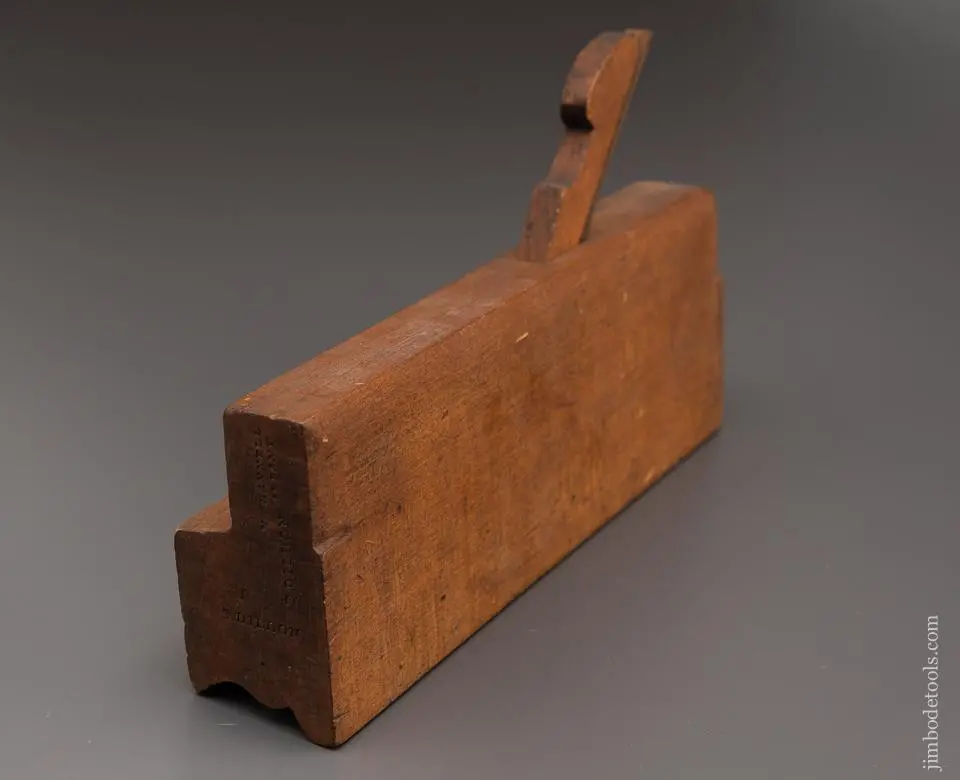 Fine Crisp 7/8 Ogee Moulding Plane By M. Crannell Albany - 96336 1