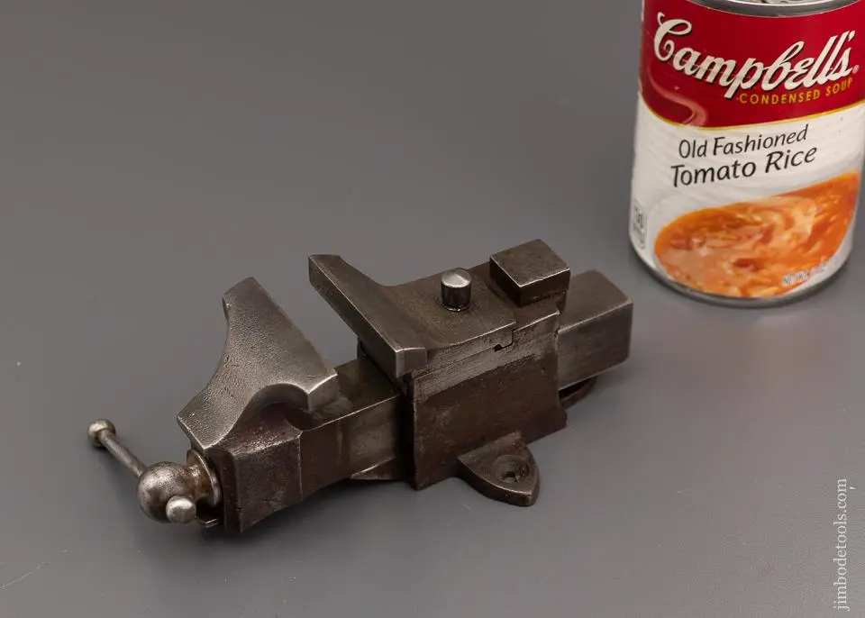 Rare Prentiss Pat’D. 1868 Mini Swivel Jaw Vise 1 3/4 Inch - 96367 1