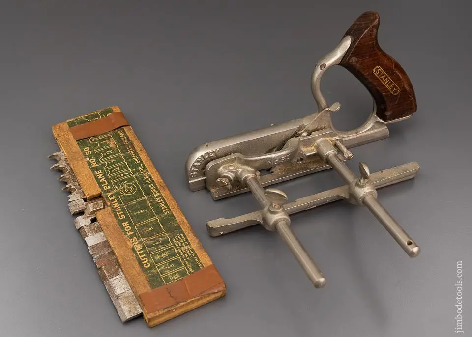 Fine Stanley No. 50 Plow Plane - 96404 1