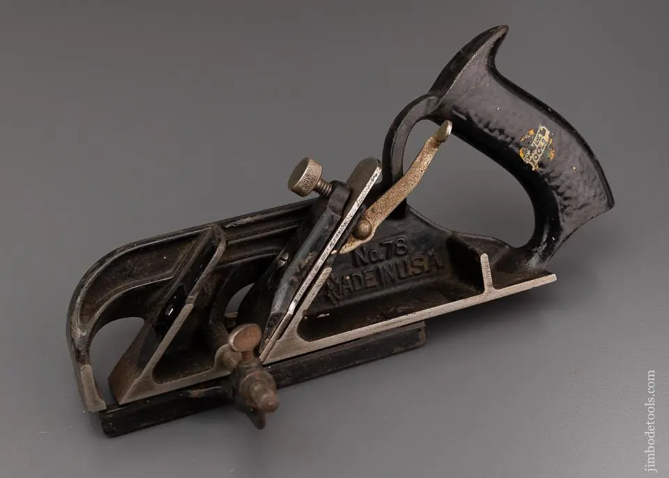 Fine Stanley No. 78 Rabbet And Filletster Plane - 96406 1