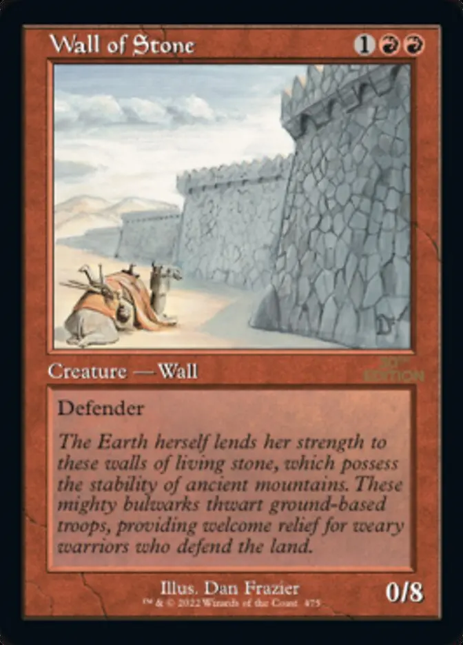 Wall Of Stone (Retro) [30Th Anniversary Edition] 1