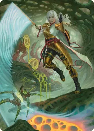 The Eternal Wanderer Art Card [Phyrexia: All Will Be One Art Series] 1