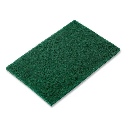 Scouring Pad, Green, 6" X 9" 1