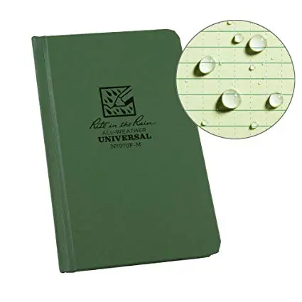 Rite-In-The-Rain - #970F-M Pocket Sized Bound Book, Universal Pattern 1