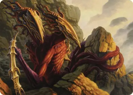 Two-Headed Sliver Art Card [Commander Masters Art Series] 1
