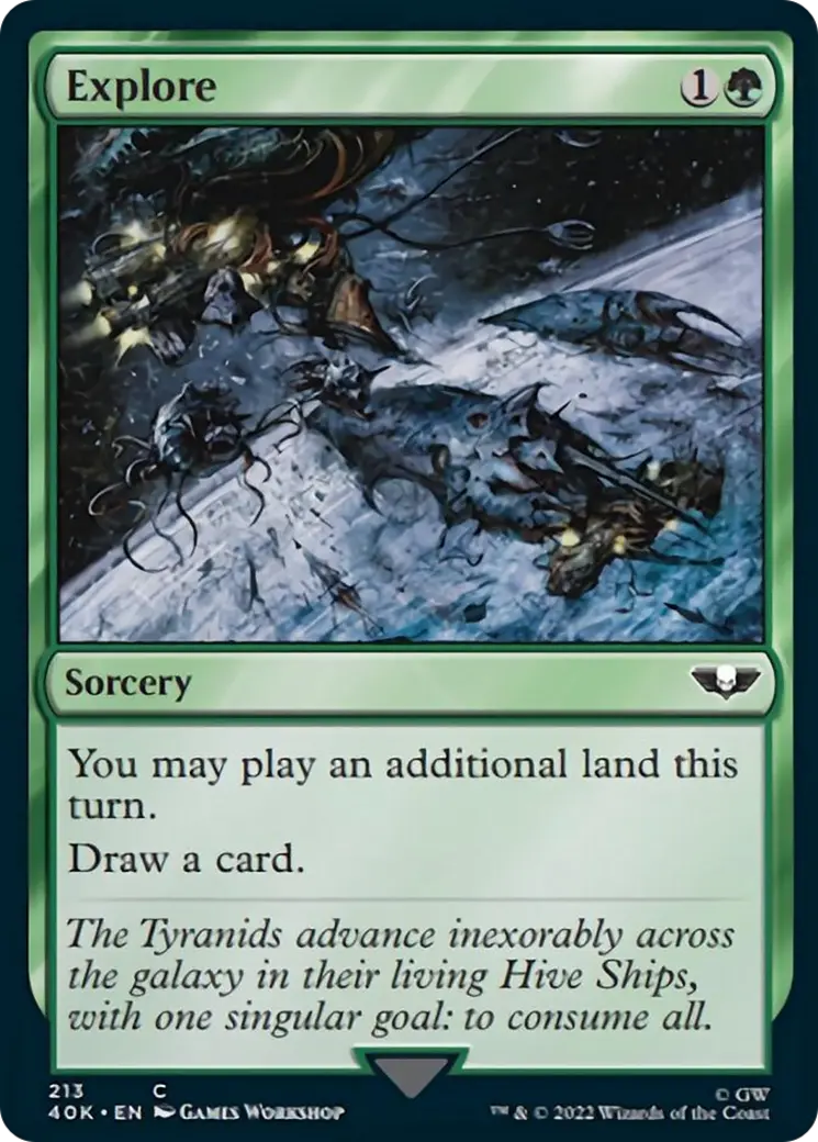 Explore (Surge Foil) [Warhammer 40,000] 1