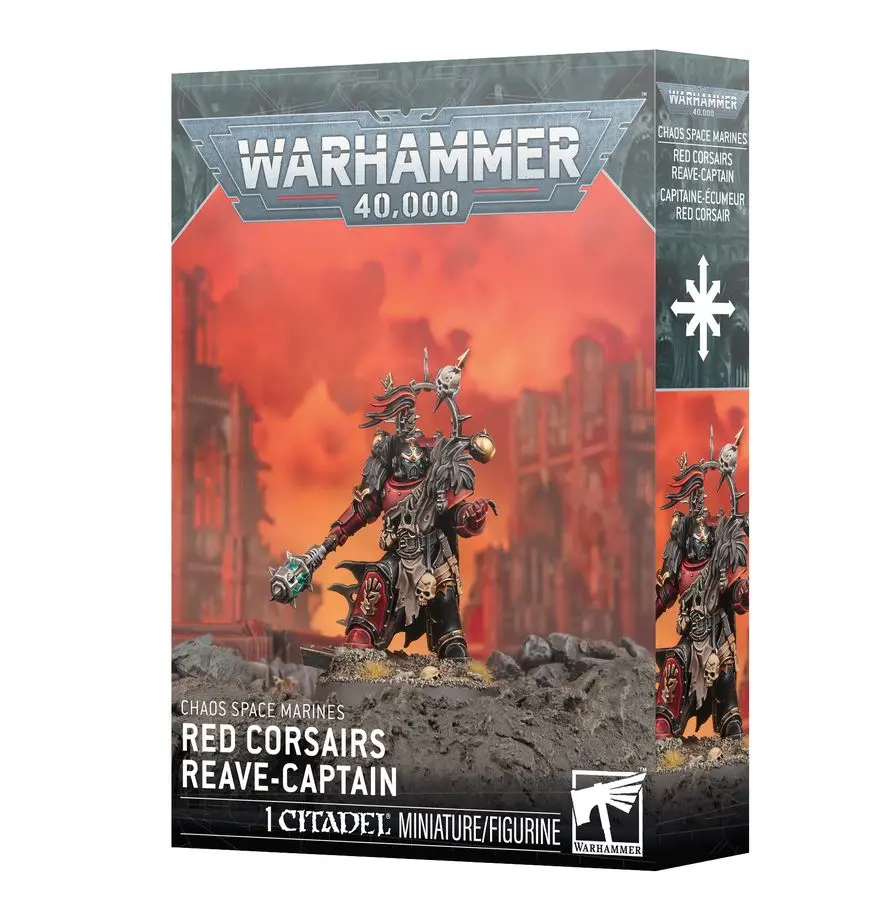 Chaos Space Marines: Red Corsairs Reave-Captain 1