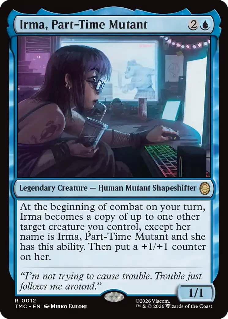 Irma, Part-Time Mutant [Teenage Mutant Ninja Turtles Commander] 1